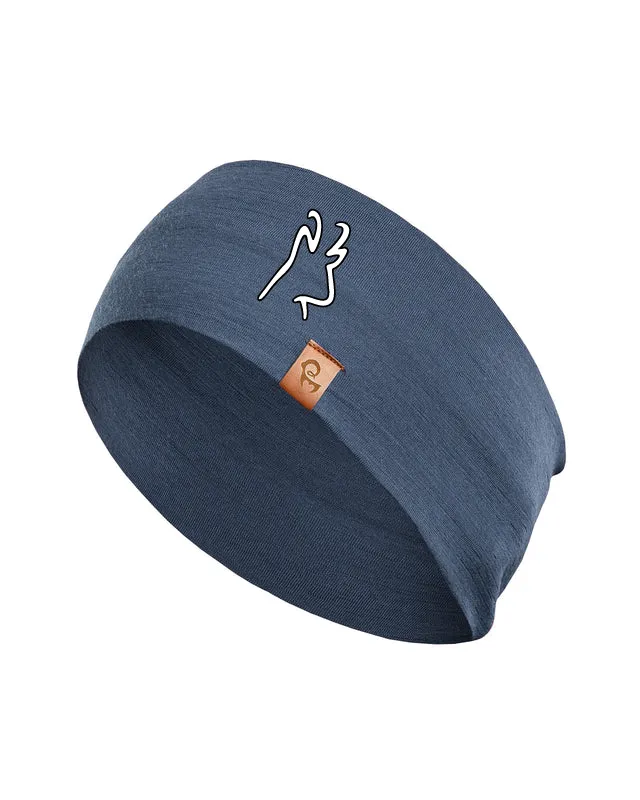 Stirnband Merino denim-Gemse.webp
