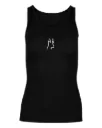 Merino Top schwarz